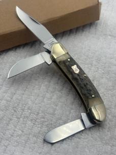 Buck Creek 3 Blade Stockman Pocket Knife NIB