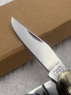 Buck Creek 3 Blade Stockman Pocket Knife NIB