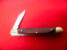 BUCK 3" PRE-OWNED 379 ONE BLADE MINT WOOD SCALES POCKET KNIFE