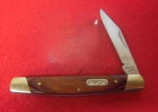 BUCK 3" PRE-OWNED 379 ONE BLADE MINT WOOD SCALES POCKET KNIFE