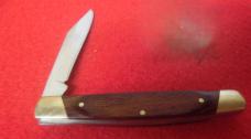 BUCK 3" PRE-OWNED 379 ONE BLADE MINT WOOD SCALES POCKET KNIFE