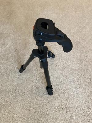 MANFROTTO Compact Action Aluminum Alloy TRIPOD with Pistol Grip Head - Like New