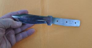 Tom Enos Guild Member 440c 8 78quot Finished Blade Only 18quot Stock Dated 1990 TE On Handle