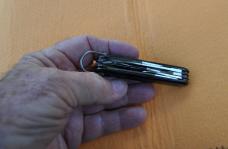 9 Function Bonsa Bontgen & Sabin Solingen germany Camp Knife 1950s Mint Black Handles  Bail