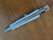 FRANK BELTRAME 23CM 9" DAGGER BLADE STILETTO STAG HORN 4MM KICK SPRING.. NEW AND SNAPPY!! 
