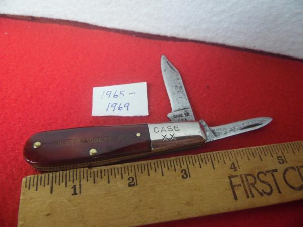 CASE XX USA BARLOW 1965-69 PRE-OWNED CONDITION SOME USEAGE IT IS VINTAGE AND WORTH THE ADD