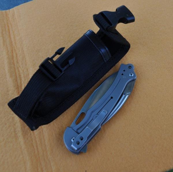 AG Russell Sea Skorpion Mint 4 1/2" Closed 3.6 Oz. Master Blade And Marlin Spike
