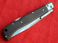 New 11" Italian Roma style Swinguard Switchblade knife Wood handles III