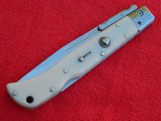 New 11" Italian Roma Swinguard Switchblade knife Faux Ivory handles 