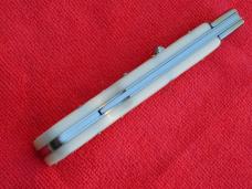 New 11" Italian Roma Swinguard Switchblade knife Faux Ivory handles 