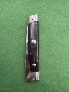Vintage Jndiana Italian Slant Bolster Switchblade