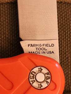 GEC Farm & Field 96125 Traction Jigged Orange Belrin (Pattern Production Premiere)