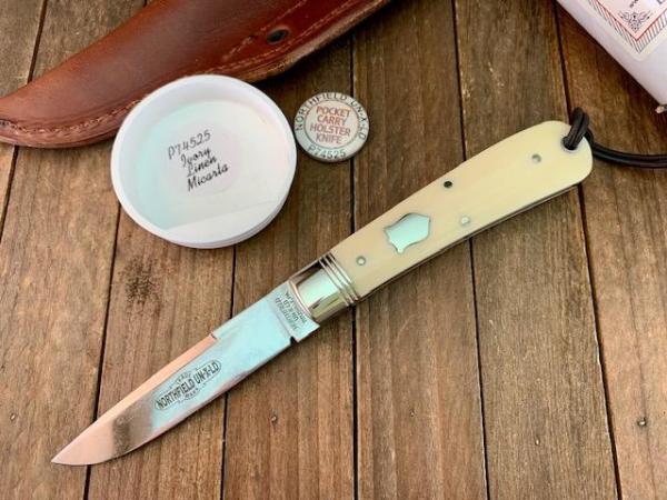 Great Eastern Cutlery Northfield 74P Ivory Linen Micarta 2025 Great Eastern Cutlery Northfield 74P Ivory Linen Micarta 2025