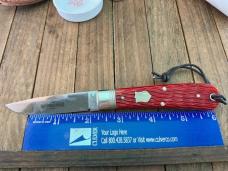 Great Eastern Cutlery Northfield 74P Red Licorice Jigged Bone 2025