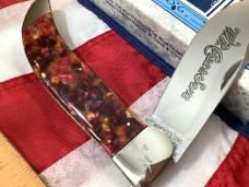 Case xx Case Classic Large Clasp Knife (004 of 130) w/ Rare Cherry Chip Handles mdl# 71072 -NOS