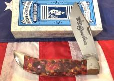 Case xx Case Classic Large Clasp Knife (004 of 130) w/ Rare Cherry Chip Handles mdl# 71072 -NOS
