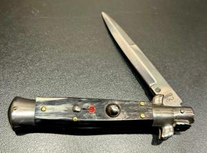 New quotDolphinsquot 7quot Picklock Stiletto Brazilian Horn Maniago Italy