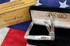 2008 Case xx Tiny Stockman (Mdl# 8333 SS) with Flashy Mother of Pearl Handles -NOS in claim shell