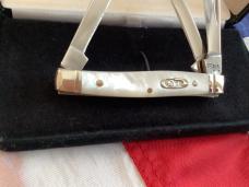 2008 Case xx Tiny Stockman (Mdl# 8333 SS) with Flashy Mother of Pearl Handles -NOS in claim shell