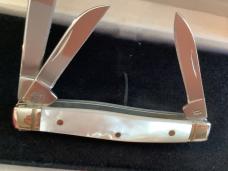 2008 Case xx Tiny Stockman (Mdl# 8333 SS) with Flashy Mother of Pearl Handles -NOS in claim shell