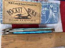 2004 Case xx Copperlock Knife (MDL# 61549 L SS) w/ Caribbean Blue Bone Handles -NOS in Orig box