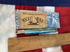 2004 Case xx Copperlock Knife (MDL# 61549 L SS) w/ Caribbean Blue Bone Handles -NOS in Orig box