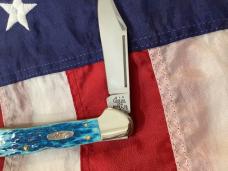 2004 Case xx Copperlock Knife (MDL# 61549 L SS) w/ Caribbean Blue Bone Handles -NOS in Orig box