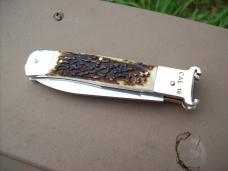 Hubertus Knife Shellpuller Johnny Cade Genuine Stag/Antler Solingen 12 & 16 Gauge UNUSED!