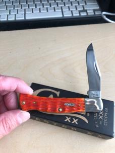 Case Tequila Sunrise Bone Crandall Jig Axe Handle 