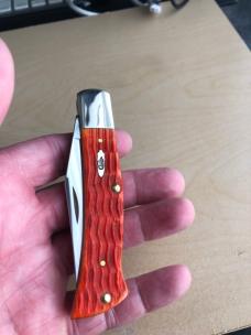 Case Tequila Sunrise Bone Crandall Jig Axe Handle 