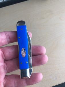 Case Royal Blue Synthetic Cheetah Cub 