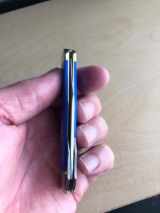 Case Royal Blue Synthetic Cheetah Cub 