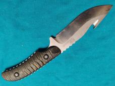 DISCONTINUED BENCHMADE D2 15010 USA FIXED BLADE HUNTING SKINNING SURVIVAL KNIFE KNIVES SHEATH OLD