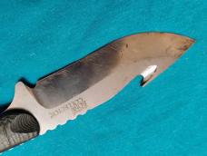 DISCONTINUED BENCHMADE D2 15010 USA FIXED BLADE HUNTING SKINNING SURVIVAL KNIFE KNIVES SHEATH OLD