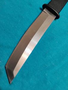 COLD STEEL KOBUN AUS 8A TANTO FIXED BLADE HUNTING SKINNING SURVIVAL KNIFE KNIVES SHEATH OLD
