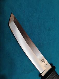 COLD STEEL KOBUN AUS 8A TANTO FIXED BLADE HUNTING SKINNING SURVIVAL KNIFE KNIVES SHEATH OLD