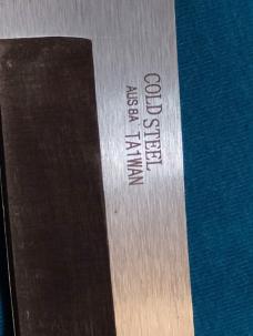 COLD STEEL KOBUN AUS 8A TANTO FIXED BLADE HUNTING SKINNING SURVIVAL KNIFE KNIVES SHEATH OLD