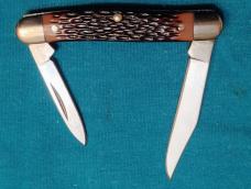 VINTAGE LITTLE MCCOY MT IDA ARKANSAS MIB QUEEN WILHELMINA FOLDING POCKET JACK PEN KNIFE KNIVES OLD