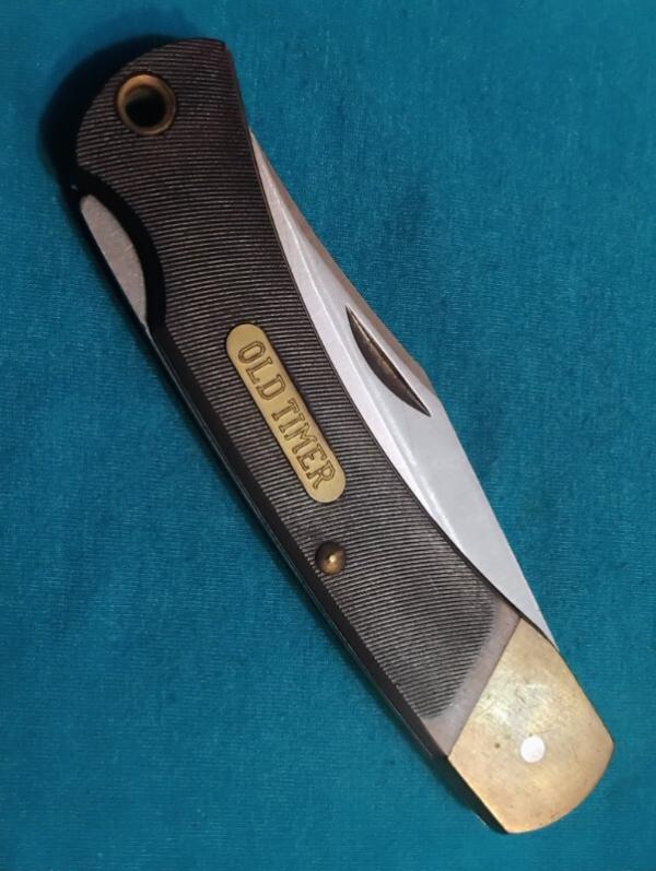 VINTAGE SCHRADE USA 6OT GOLDEN BEAR FOLDING HUNTER POCKET BAREHEAD KNIFE KNIVES OLD SHEATH VINTAGE SCHRADE USA 6OT GOLDEN BEAR FOLDING HUNTER POCKET BAREHEAD KNIFE KNIVES OLD SHEATH