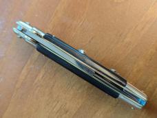 VINTAGE OVAL M. ITALY PICKLOCK C..1950'S 20CM-8 INCH PICKLOCK BUFFALO HORN BAYONET AUTOMATIC 