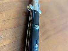 VINTAGE OVAL M. ITALY PICKLOCK C..1950'S 20CM-8 INCH PICKLOCK BUFFALO HORN BAYONET AUTOMATIC 