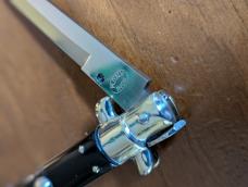 VINTAGE OVAL M. ITALY PICKLOCK C..1950'S 20CM-8 INCH PICKLOCK BUFFALO HORN BAYONET AUTOMATIC 