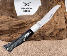 Case XX USA Buffalo Horn Jig Axe Handle (BRBH1135 SS) 2026 Release No. 65034 NEW