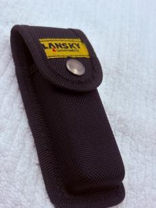 Lansky Knife And Tool 1 Blade Lockback Hunter Knife With Nylon Sheath (11)