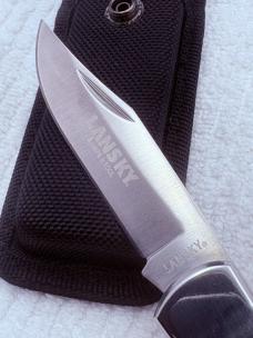Lansky Knife And Tool 1 Blade Lockback Hunter Knife With Nylon Sheath (11)