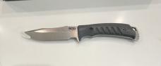 SOG Pillar Fixed Blade Knife Black Canvas Micarta (5" Satin)