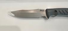 SOG Pillar Fixed Blade Knife Black Canvas Micarta (5" Satin)