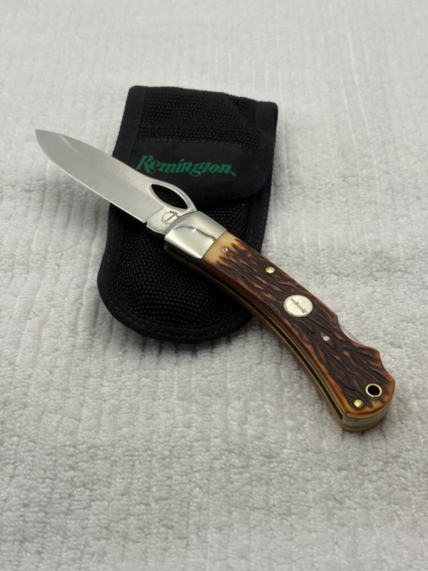 Remington USA R-17 One Blade Lock Back Pocket Knife (22) Remington USA R-17 One Blade Lock Back Pocket Knife (22)