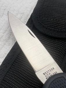 Western USA Vintage 1 Blade Lock Back Knife (33)
