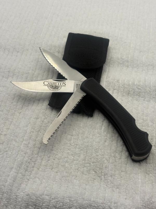 Camillus New York USA Vintage 896 Promaster 3 Blade Triple Lock Back Knife (55) Camillus New York USA Vintage 896 Promaster 3 Blade Triple Lock Back Knife (55)
